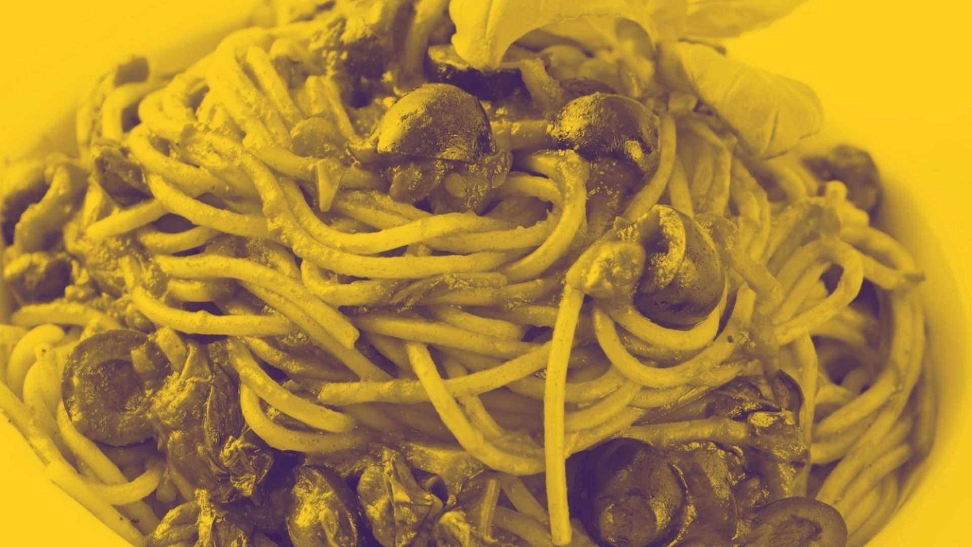 spaghetti con le olive