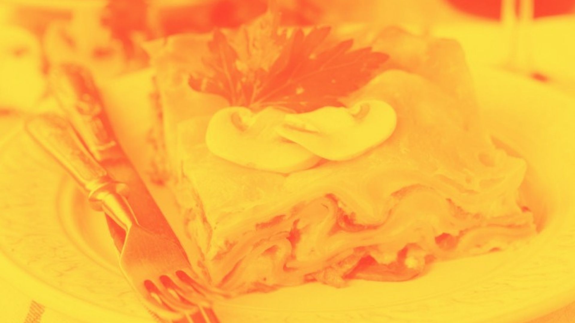 lasagne con zucca e funghi